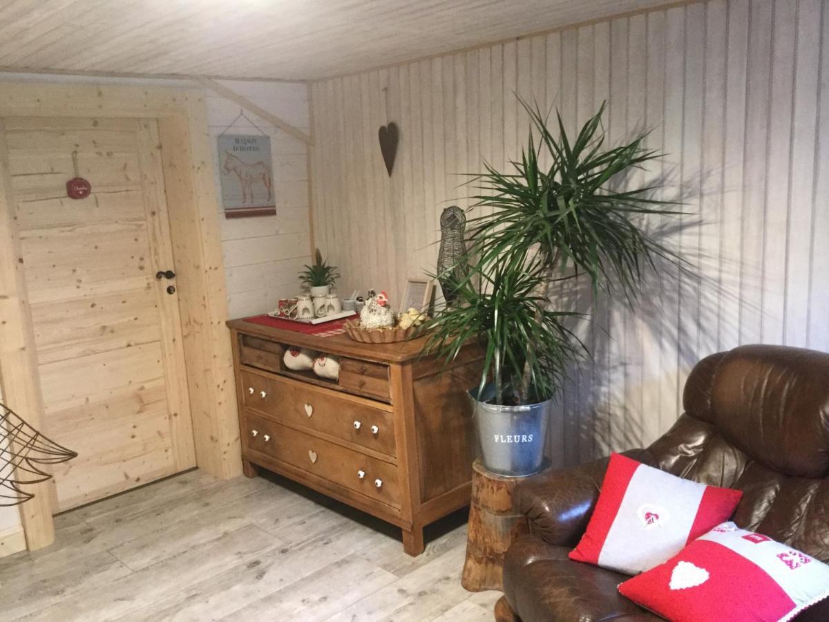 La Ferme De La-Haut B&B Le Haut-du-Them Eksteriør billede